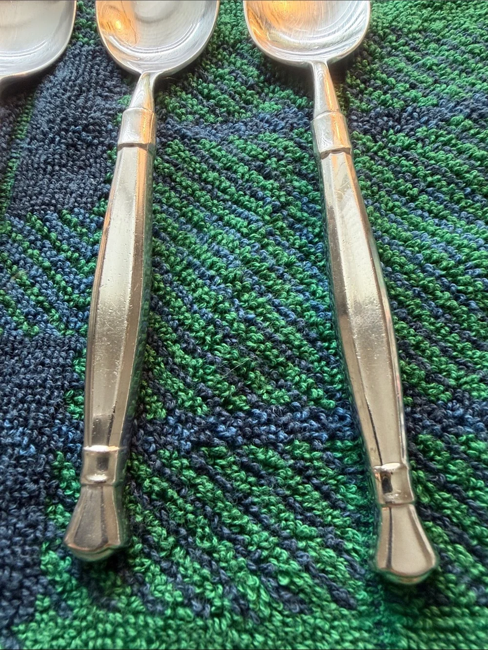 Oneida act glossy teaspoons set of 6 spoons